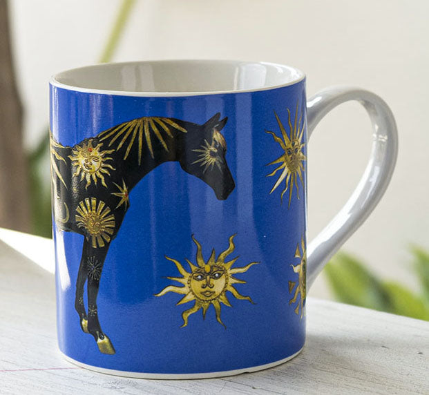 ebros gift Trail Of Painted Ponies Western Solar Suns Sky Of Enchantment Horse Ceramic Mug