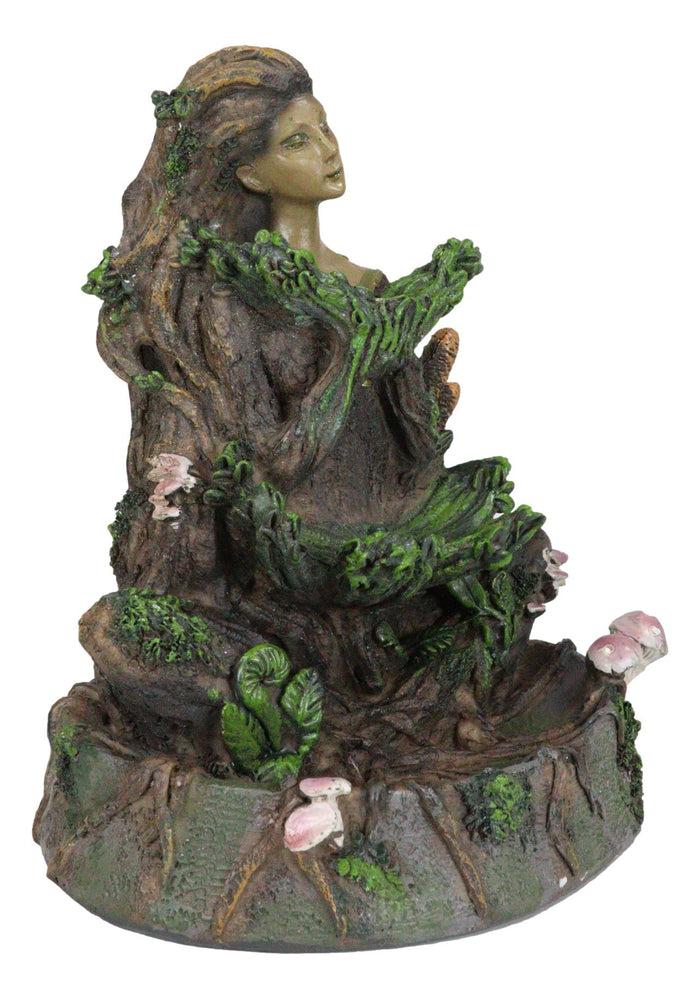 Ebros Gift Tree Woman Gaia Dryad Ent Native Earth Goddess Backflow Incense Cone Burner