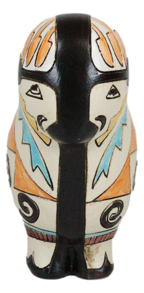 Ebros Gift Tribal American Aztec Hopi Indian Style Buffalo Bison Totem Spirit Figurine