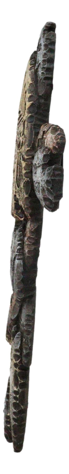 Ebros Gift Tribal Indian Faux Arrowhead Stones Lamb Of God Good Shepherd Wall Cross Plaque