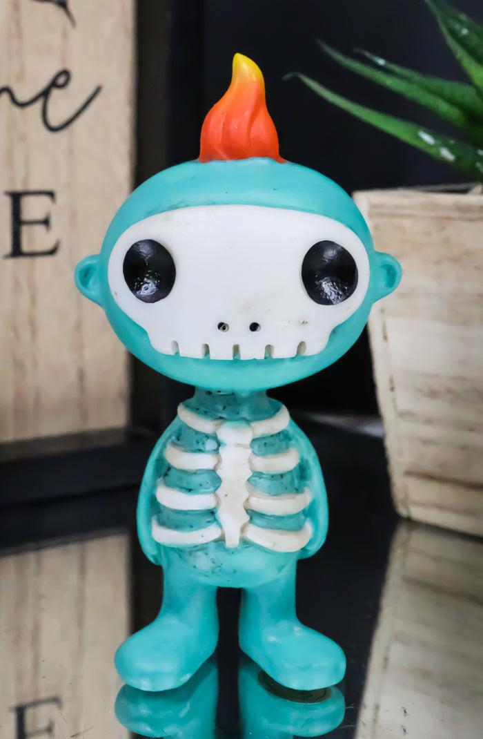 ebros gift Underbedz Chadow Skeleton Baby With Skeletal Ribcage And Flame Head Figurine