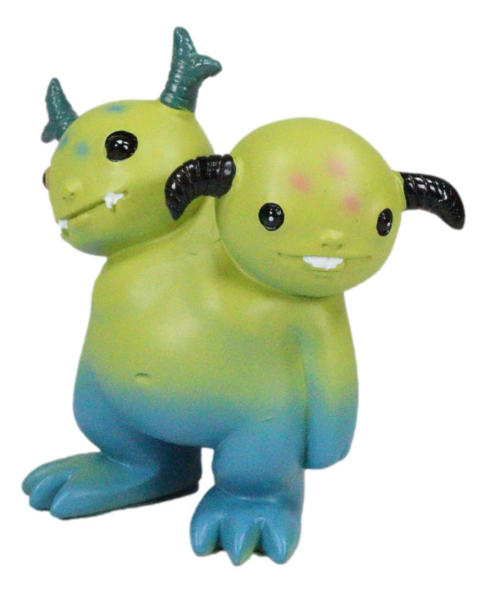 Ebros Gift Underbedz Cid And Chad Little Daemon Alien Monster Conjoined Twins Figurine