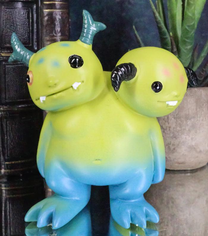 ebros gift Underbedz Cid And Chad Little Daemon Alien Monster Conjoined Twins Figurine