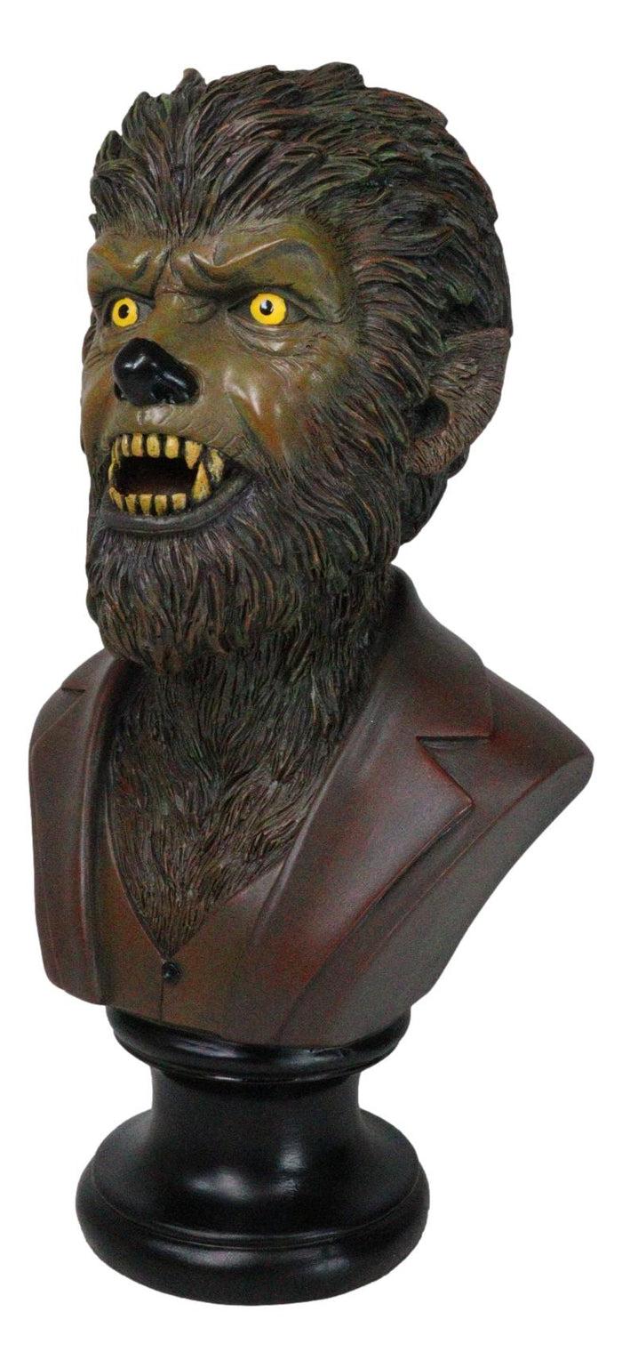 Ebros Gift Underworld Gothic Werewolf Lycan Beast Wolfman Portrait Head Bust Figurine