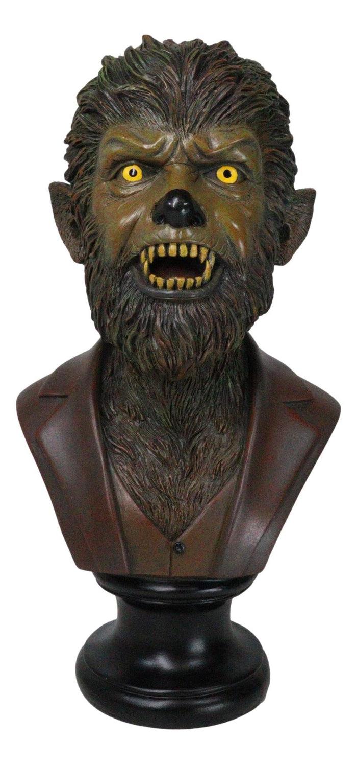 ebros gift Underworld Gothic Werewolf Lycan Beast Wolfman Portrait Head Bust Figurine