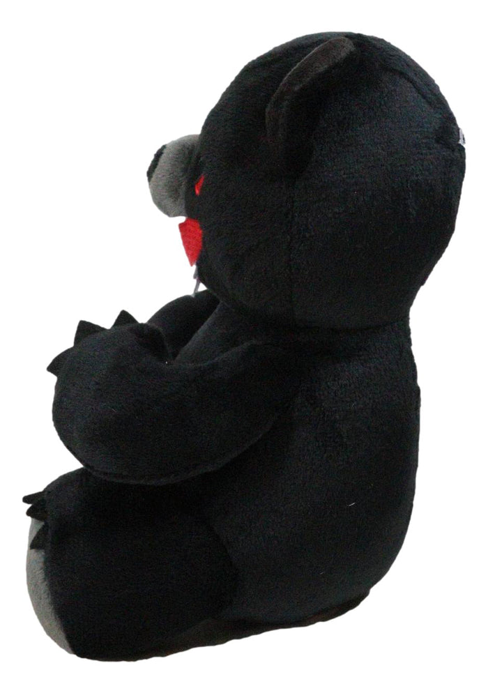 Ebros Gift Underworld Mythological Creature Evil Teddy Bear Decorative Luxe Soft Plush Toy