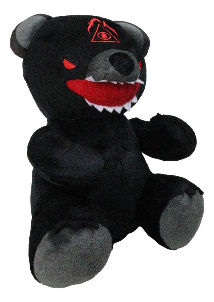 Ebros Gift Underworld Mythological Creature Evil Teddy Bear Decorative Luxe Soft Plush Toy