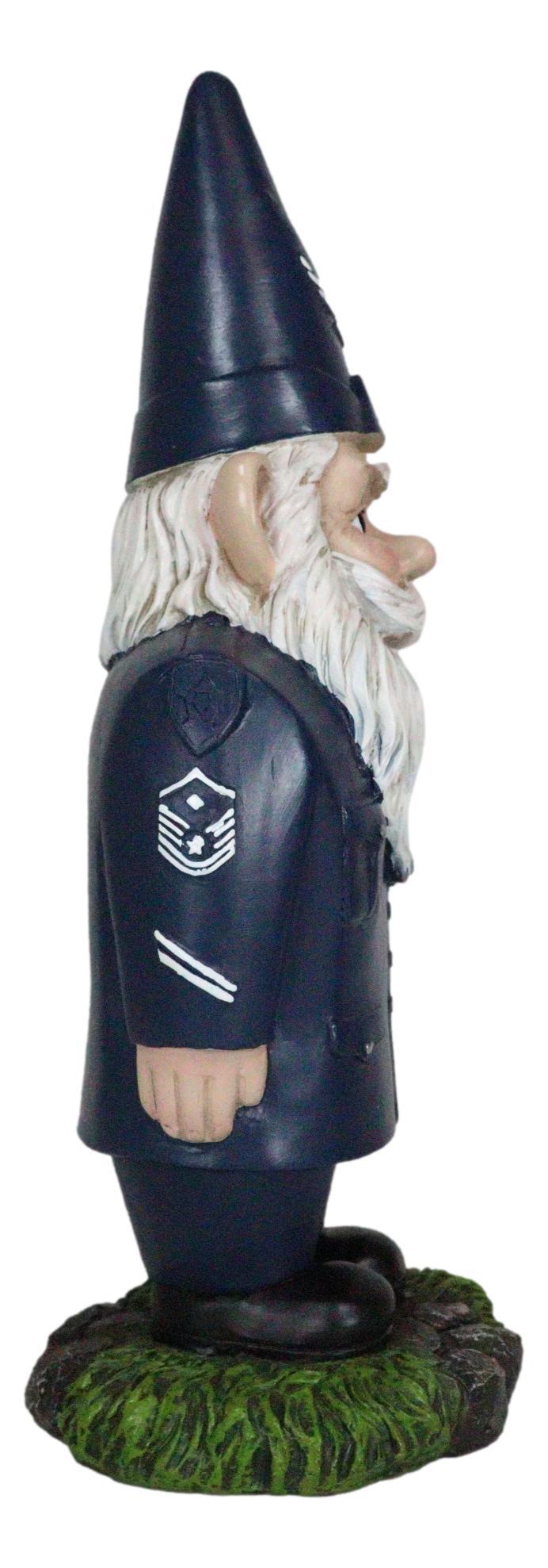 Ebros Gift USA Patriotic Armed Forces Military Air Force Gnome Statue Defend The Skies