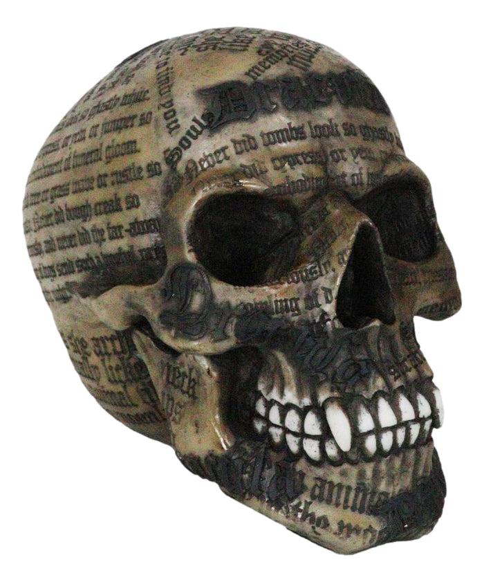 Ebros Gift Vampire Dracula Tale Sacred Bram Stokers Novel Skull Figurine Skeleton Macabre