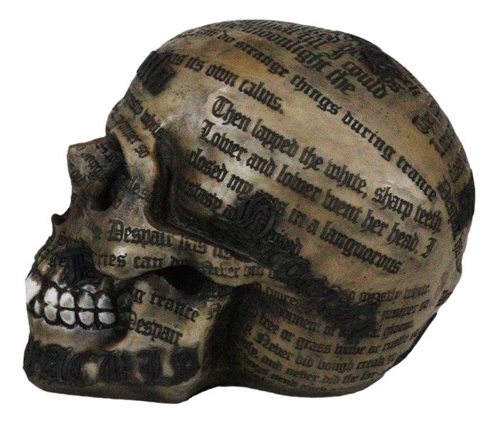 Ebros Gift Vampire Dracula Tale Sacred Bram Stokers Novel Skull Figurine Skeleton Macabre