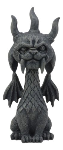 ebros gift Viking Dragon Gargoyle Gor Gor Figurine Small Mythical Fantasy Decor Statue