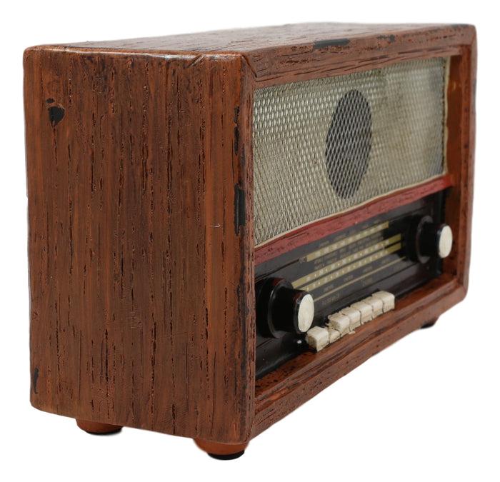 Ebros Gift Vintage Retro Rectangle TV Television Box Set Money Coin Piggy Bank Accent Decor
