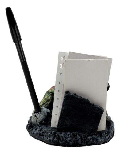 Ebros Gift Walking Dead Crawling Zombie Pen & Business Cards Holder 4.5"L Office Decor