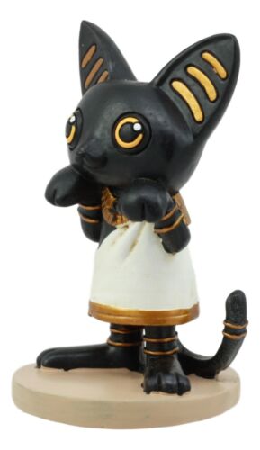 Ebros Gift Weegyptians Collection Egyptian Goddess Bastet Statue Cat Feline Bast Deity