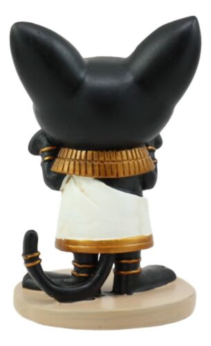 Ebros Gift Weegyptians Collection Egyptian Goddess Bastet Statue Cat Feline Bast Deity