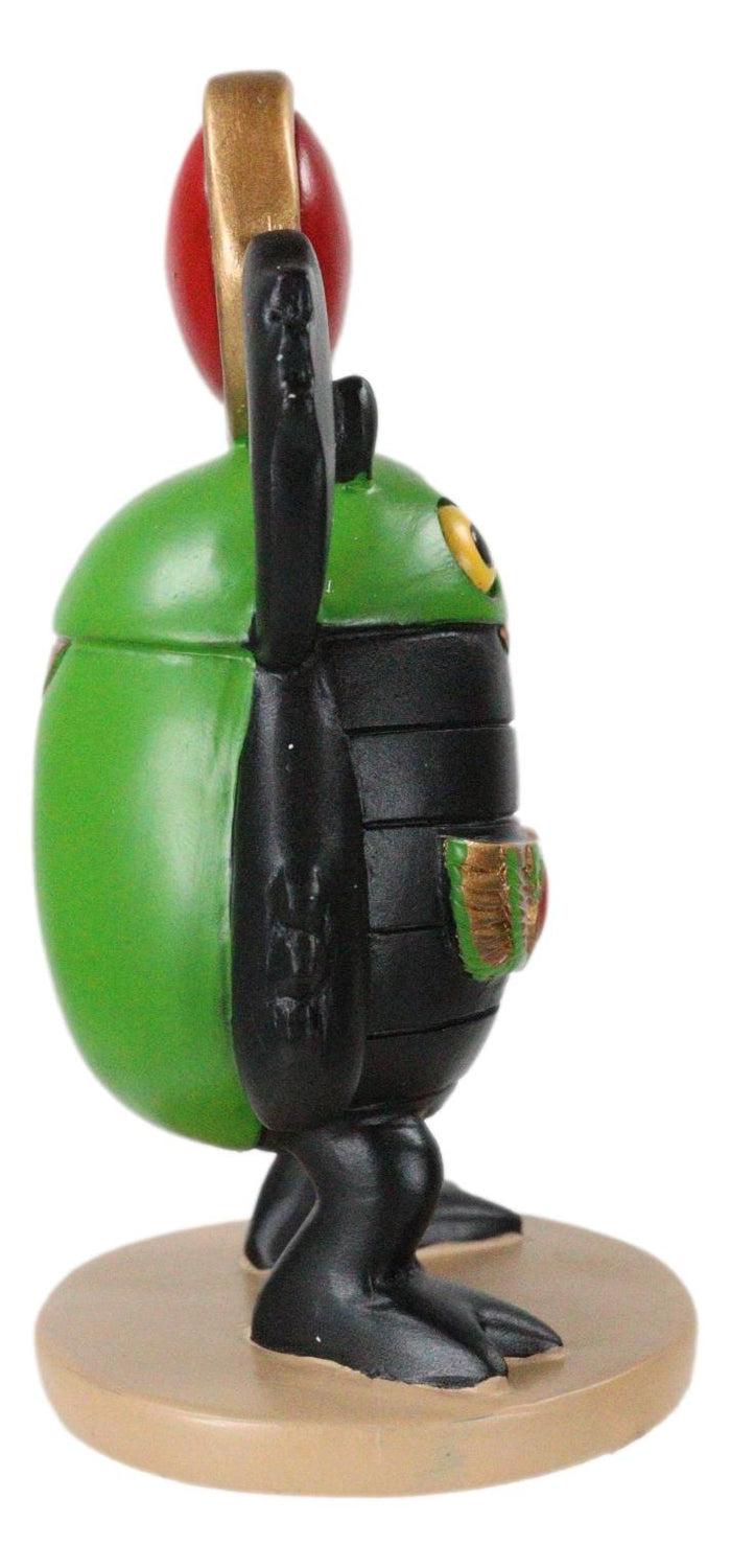 Ebros Gift Weegyptians Scarab Beetle Egyptian Deity Symbol Of Rebirth Regeneration Figurine
