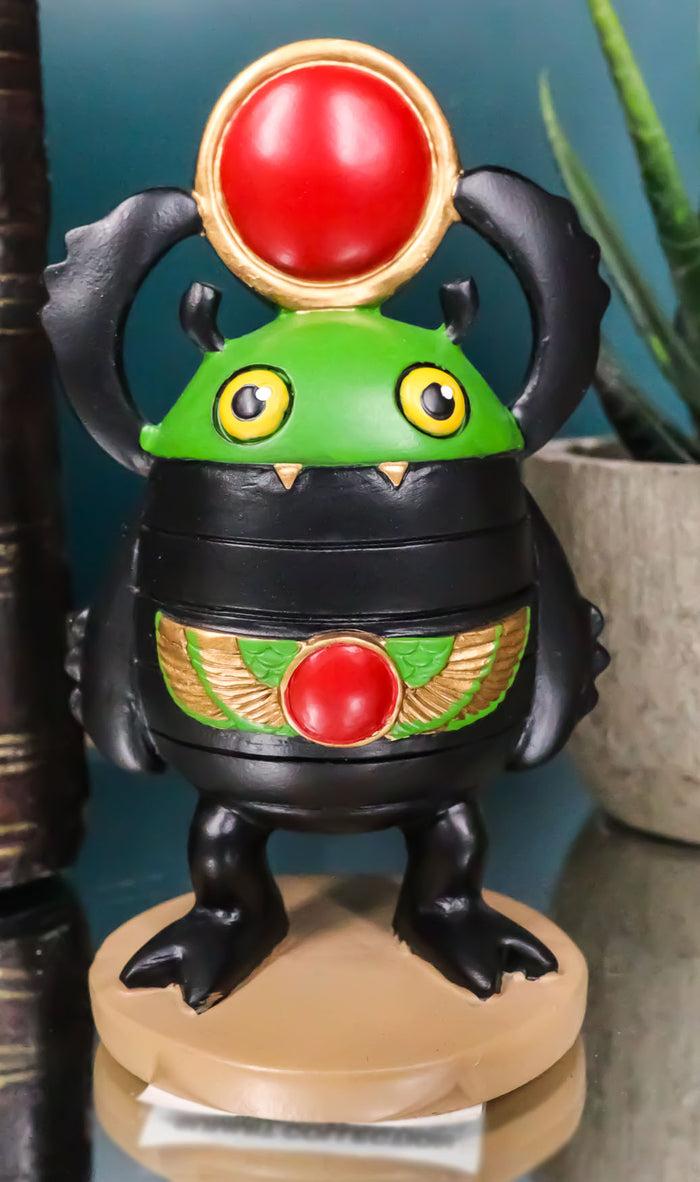 ebros gift Weegyptians Scarab Beetle Egyptian Deity Symbol Of Rebirth Regeneration Figurine