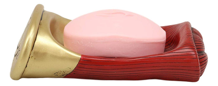 Ebros Gift Western 12 Gauge Shotgun Shell Bullet Kitchen Vanity Bathroom Soap Dish Tray