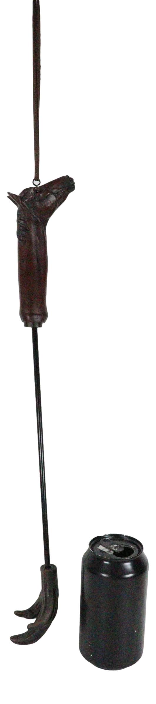 Ebros Gift Western Brown Country Horse Long Reach Hand Back Scratcher Wall Hanging Figurine