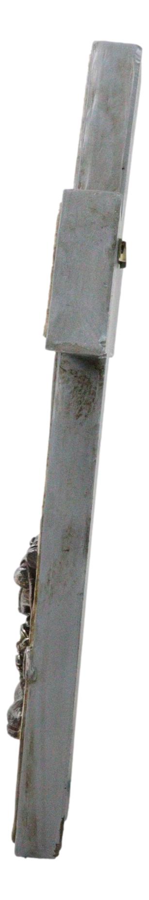 Ebros Gift Western Patriotic American Flag Fallen Soldier Army Eagle Medal Wall Cross Decor