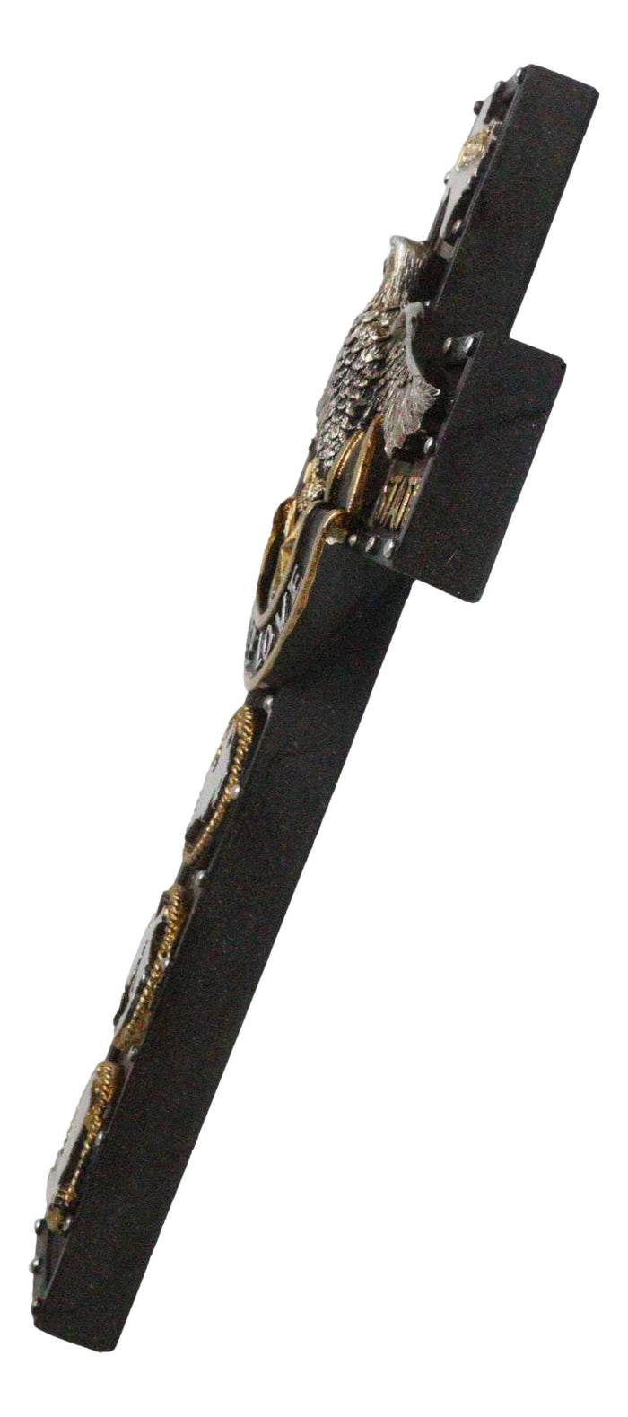 Ebros Gift Western Rodeo Cowboy Pistols Spur Boots Texas Lone Star State Eagle Wall Cross