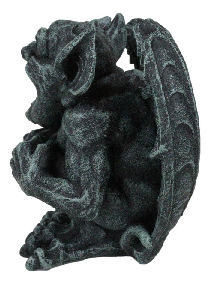 Ebros Gift Whimsical Stoic Big Mouth Guardian Gargoyle Druid Laughing With Scorn Figurine