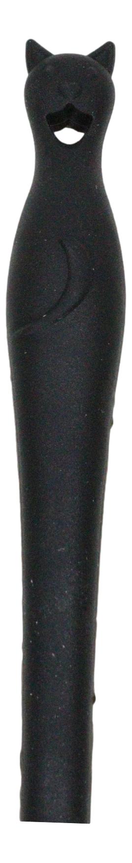 Ebros Gift Wicca Gothic Witch Feline Cat Silicone Cooking Baking Chef Kitchen Utility Spoon