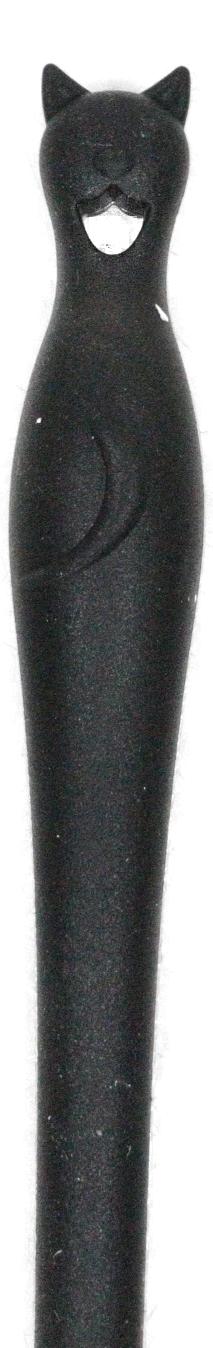 Ebros Gift Wicca Gothic Witch Feline Cat Silicone Cooking Baking Chef Kitchen Spatula