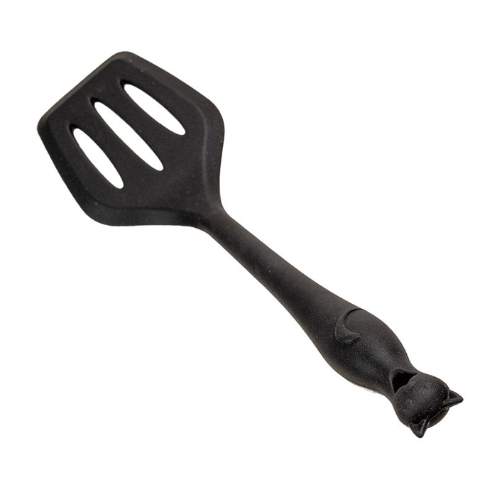 Ebros Gift Wicca Gothic Witch Feline Cat Silicone Cooking Baking Chef Kitchen Spatula