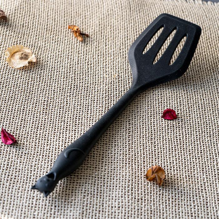 ebros gift Wicca Gothic Witch Feline Cat Silicone Cooking Baking Chef Kitchen Spatula