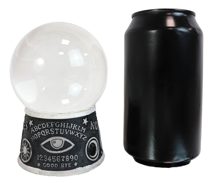 Ebros Gift Wicca Ouija Spirit Board Evil Eye Planchette LED Glass Gazing Ball Figurine