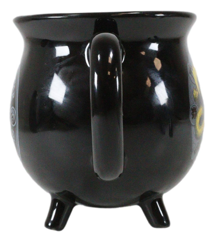 Ebros Gift Wicca Sabbats Wheel Of The Year Imbolc Dragon Heat Color Changing Cauldron Mug