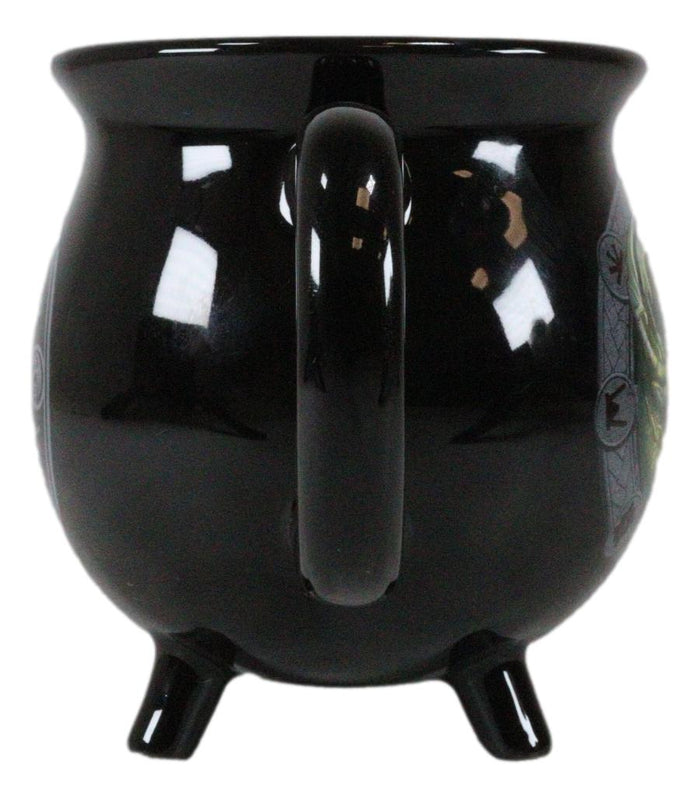 Ebros Gift Wicca Sabbats Wheel Of The Year Ostara Dragon Heat Color Changing Cauldron Mug
