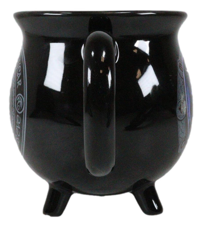 Ebros Gift Wicca Sabbats Wheel Of The Year Samhain Dragon Heat Color Changing Cauldron Mug