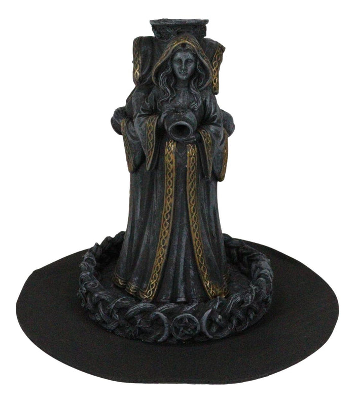 Ebros Gift Wicca Triple Moon Goddess Maiden Mother And Crone Pagan Backflow Incense Burner