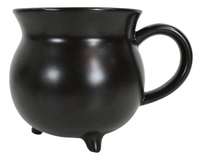 Ebros Gift Wicca Witch's Brew Magic Potion Cauldron Porcelain Soup Bowl Large Coffee Mug