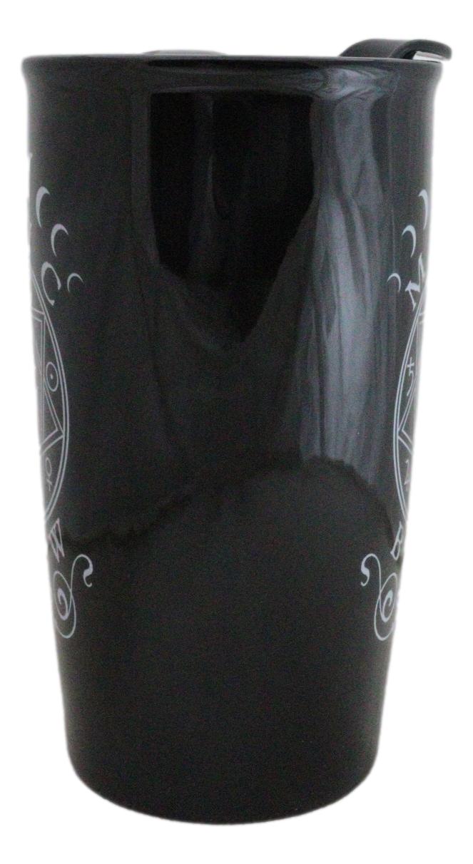 Ebros Gift Wicca Witchcraft Phases Of The Moon Magic Brew Ceramic Travel Mug Coffee Tea Cup