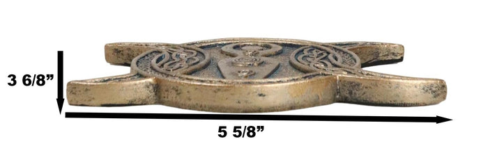Ebros Gift Wiccan Sacred Spiral Goddess Triple Moon With Celtic Knotwork Incense Holder