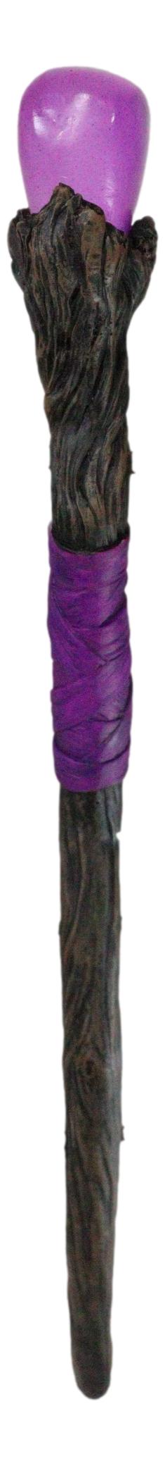 Ebros Gift Witches Wizards And Sorcerers Fantasy Cosplay Ruby Power Stone Magic Wand Decor