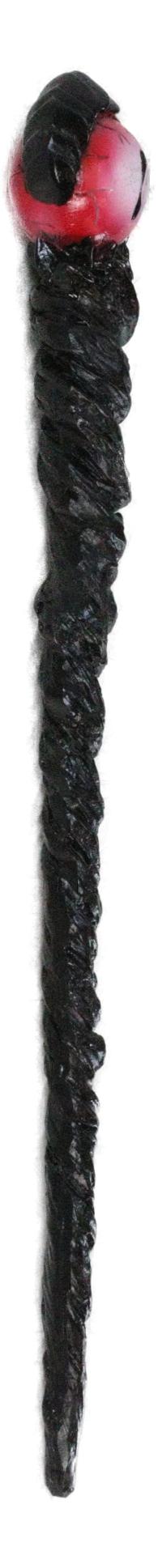 Ebros Gift Wizard Evil Dragon Eye Mordor Styx Stones Cosplay Magic Wand 9.5" Accessory Prop