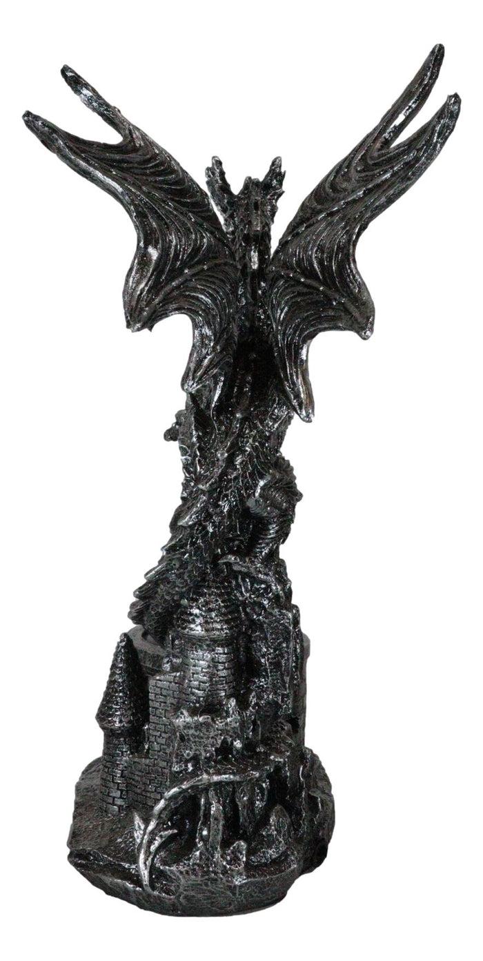 Ebros Gift Wizards Dungeons And Dragons Saurian Dragon Electric Plasma Ball Lamp Statue