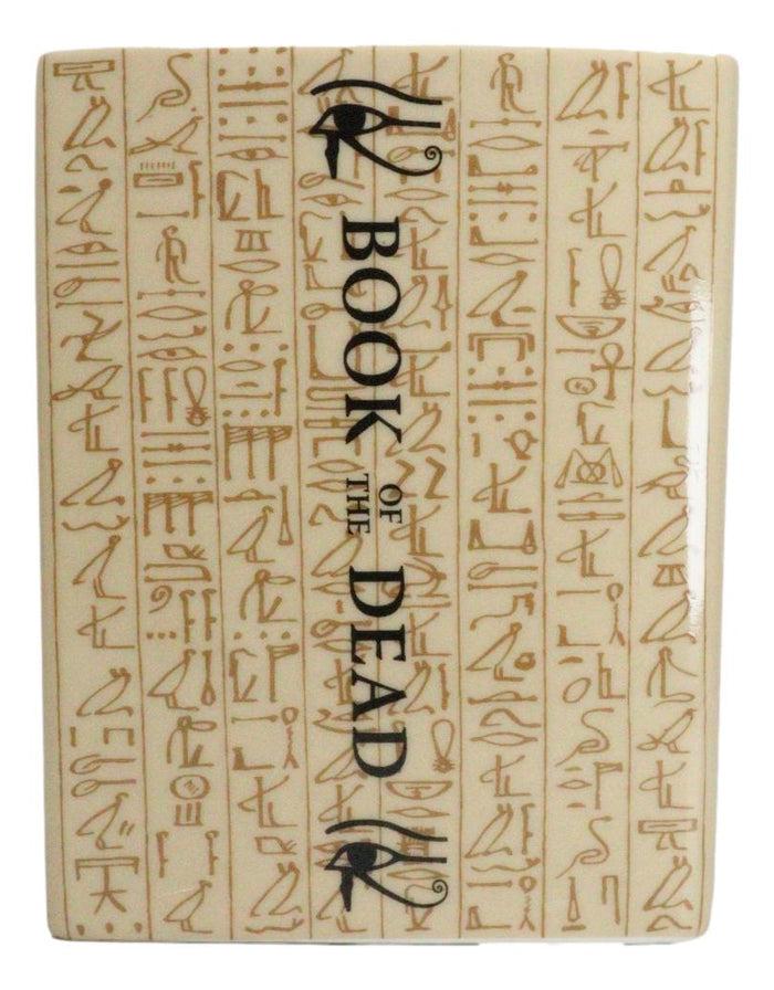 Ebros Gift Yellow Book Of The Dead Egyptian Anubis Arcane Arts Ceramic Boxy Square Mug