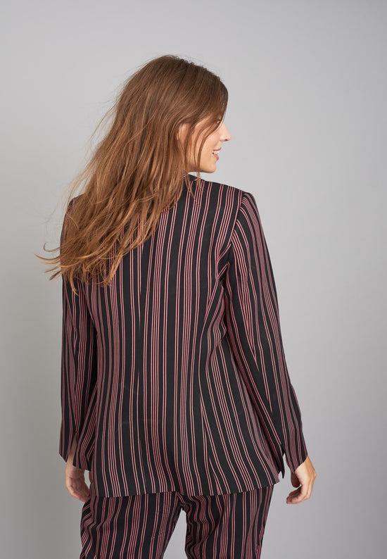 Echte Aim Regular In Jackets - Baroque Rose Stripe
