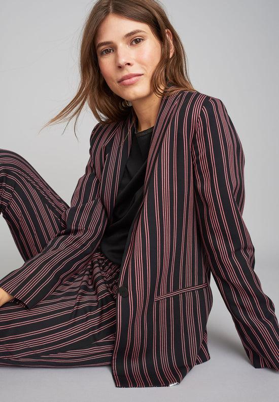 Echte Aim Regular In Jackets - Baroque Rose Stripe