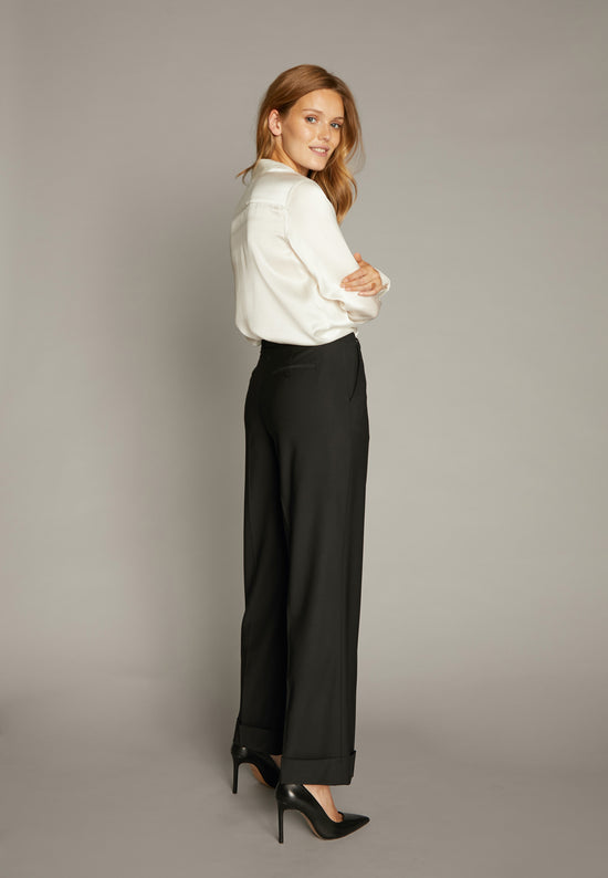 Echte Cuffed Pants - Black