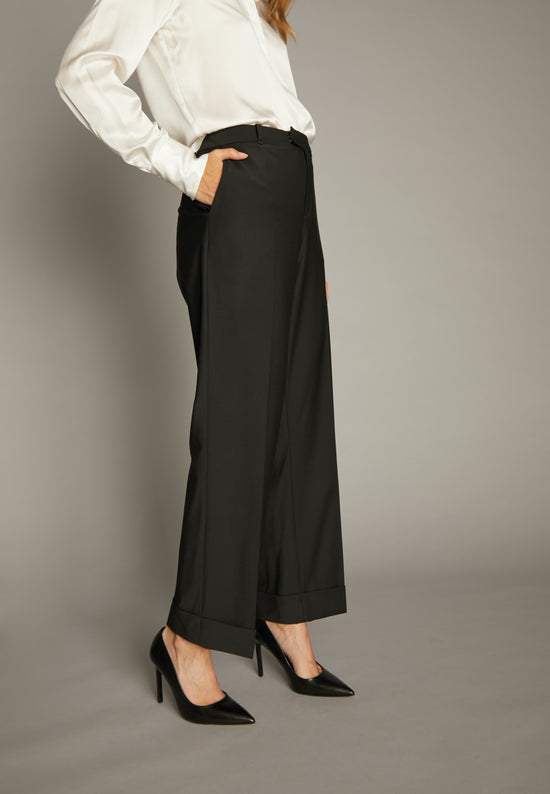 Echte Cuffed Pants - Black