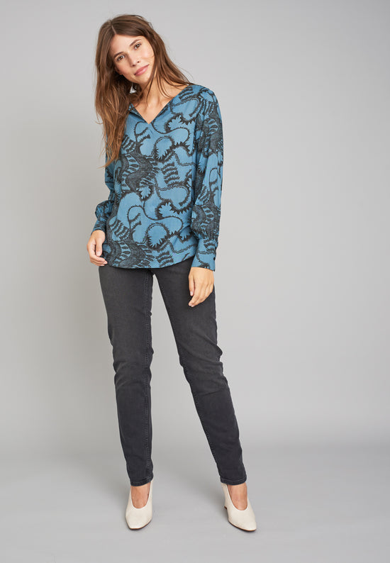 Echte Electra Regular Shirts - Provinsial Blue Lace