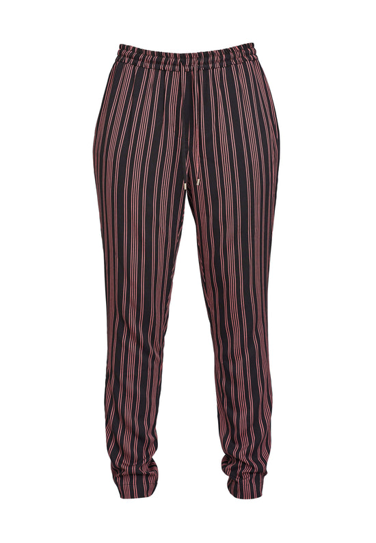 echte Game Loose Trousers SL - Baroque Rose stripe