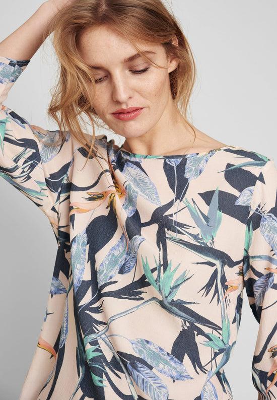 Echte Linda Crop Regular Shirts - Sweet Tropic