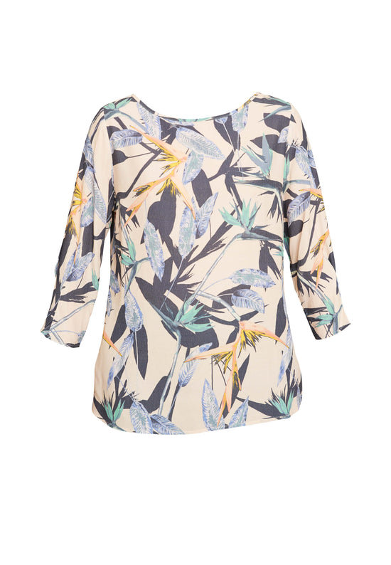 echte Linda crop Regular Shirts - Sweet Tropic